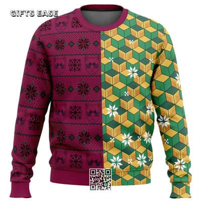 Giyu Tomioka Demon Slayer Ugly Christmas Sweater Winter Gift