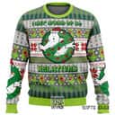Ghostbusters Ugly Christmas Sweater I Ain't Afraid of No Relatives