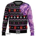 Sasuke Susanoo Naruto Ugly Christmas Sweater Snowflake