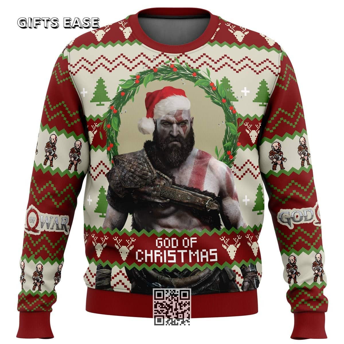 God Of War Ugly Christmas Sweater God Of Christmas God Of War Ugly Christmas Sweater God Of Christmas