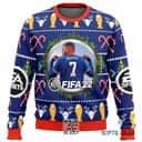 Mbappe EA Sports FIFA Ugly Christmas Sweater Xmas Pattern