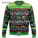 Rick And Morty Ugly Christmas Sweater Wubba Lubba Rick And Morty Ugly Christmas Sweater Wubba Lubba