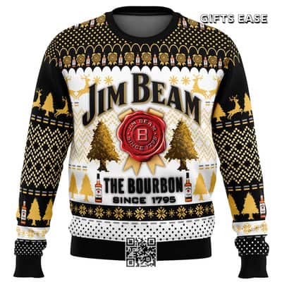Jim Beam Ugly Christmas Sweater The Bourbon Since 1975