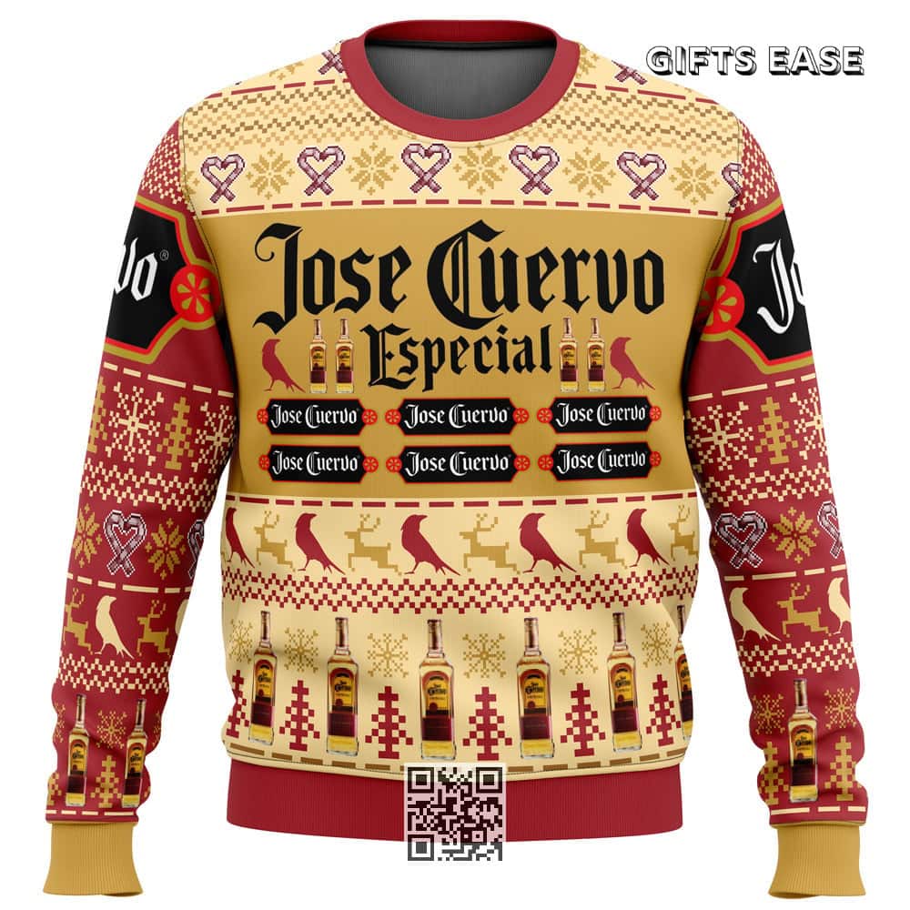 Jose Cuervo Especial Ugly Christmas Sweater Winter Gift Jose Cuervo Especial Ugly Christmas Sweater Winter Gift