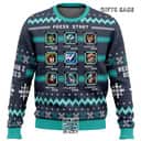 Mega Man 2 Bosses Ugly Christmas Sweater Press Start Mega Man 2 Bosses Ugly Christmas Sweater Press Start