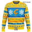 Catdog Nickelodeon Ugly Christmas Sweater Snowflake Pattern Catdog Nickelodeon Ugly Christmas Sweater Snowflake Pattern