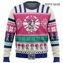 Chibi Akaza Demon Slayer Ugly Christmas Sweater Xmas Gift