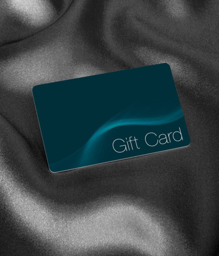 Store Gift Card now used instead of gift vouchers against a silk background with blank area for inserting your own brand or logo Store Gift Card now used instead of gift vouchers against a silk background with blank area for inserting your own brand or logo