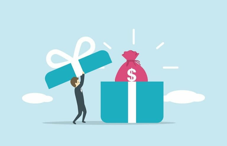 Gift box illustration