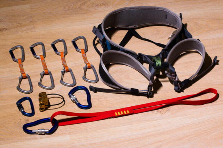 Rock climbing gear Rock climbing gear