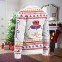 White Crown Royal Ugly Christmas Sweater