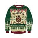 Jameson Irish Whiskey Ugly Christmas Sweater Jameson Irish Whiskey Ugly Christmas Sweater