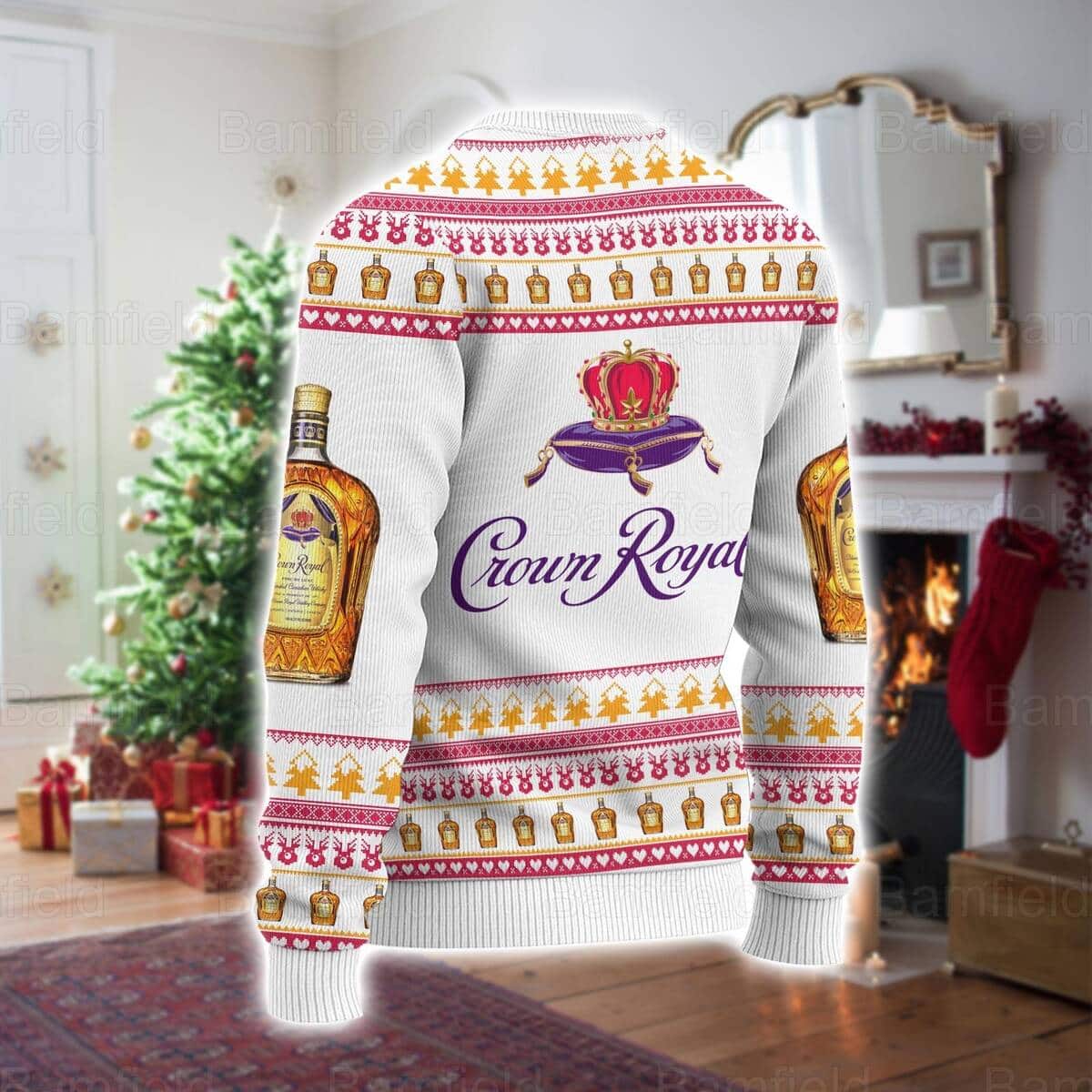 In Case Of Accident My Blood Type Is Crown Royal Ugly Christmas Sweater In Case Of Accident My Blood Type Is Crown Royal Ugly Christmas Sweater