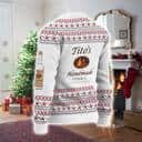 In Case Of Accident My Blood Type Is Tito's Ugly Christmas Sweater