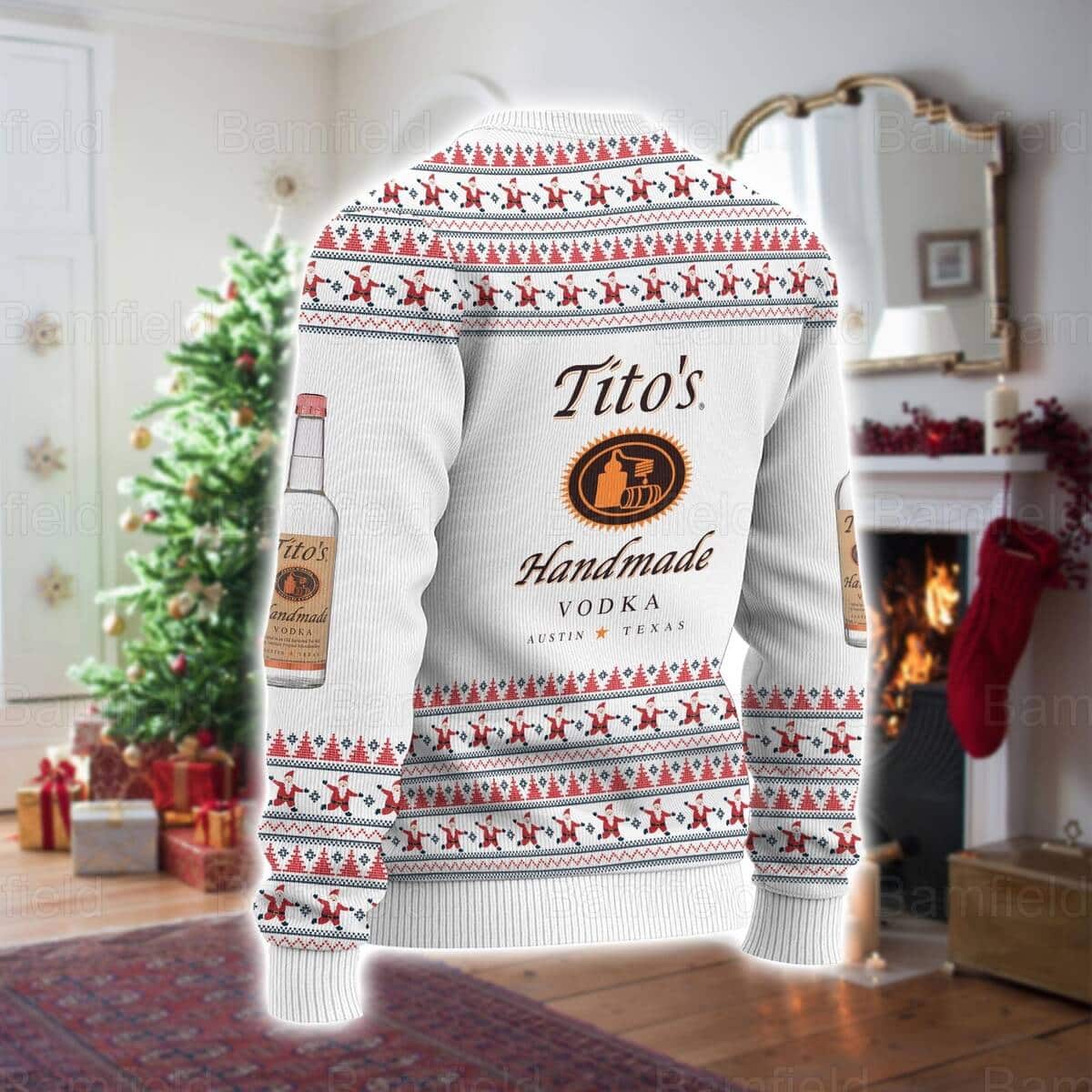 In Case Of Accident My Blood Type Is Tito's Ugly Christmas Sweater In Case Of Accident My Blood Type Is Tito's Ugly Christmas Sweater