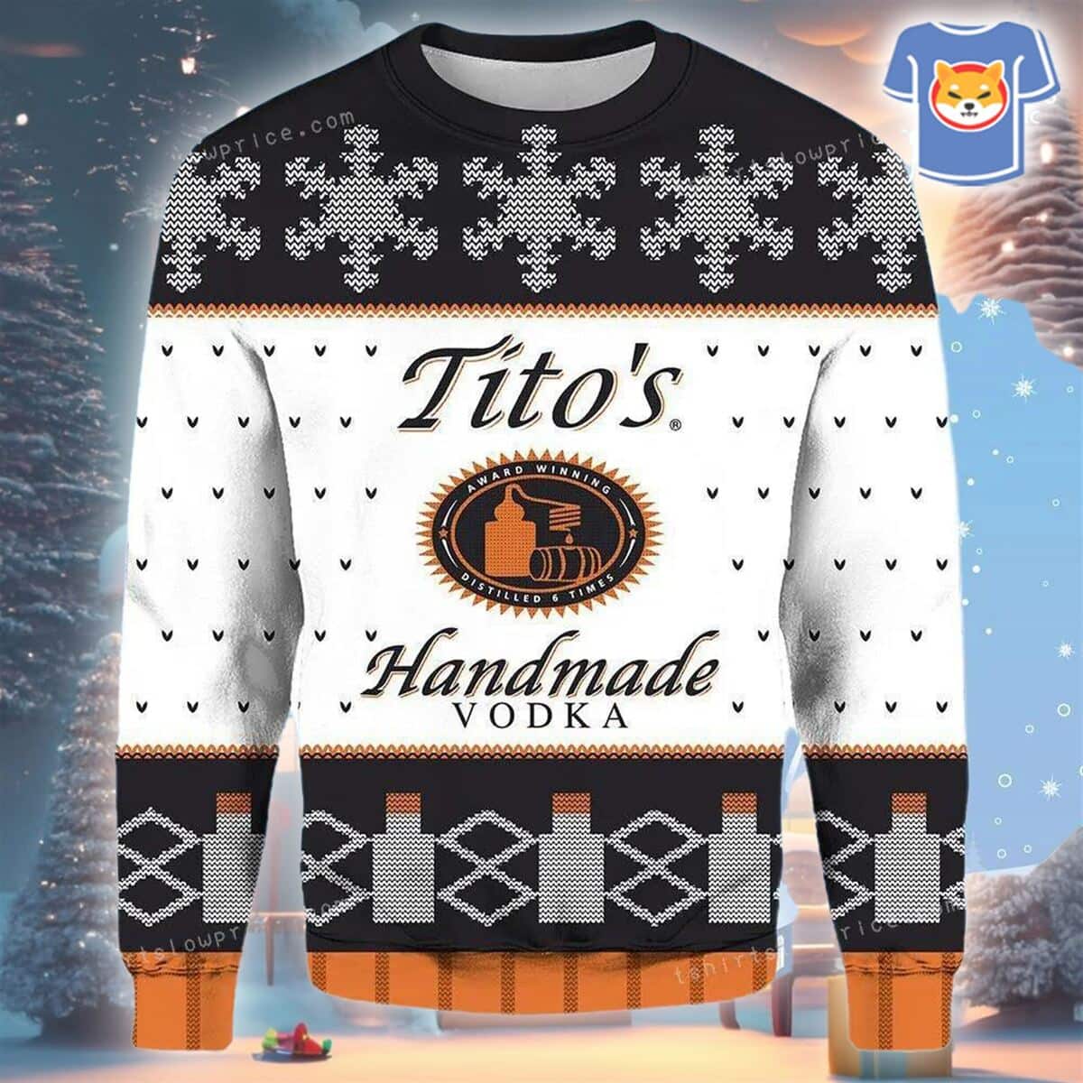 Tito's Vodka Ugly Christmas Sweater Tito's Vodka Ugly Christmas Sweater