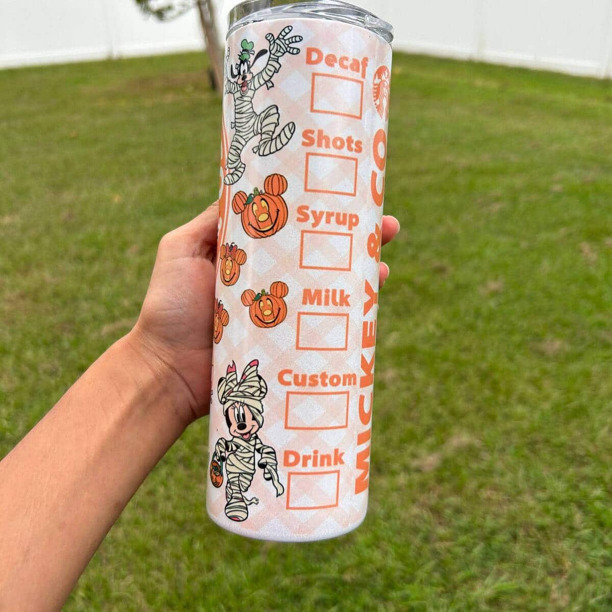 Halloween Disney Tumbler Halloween Disney Tumbler