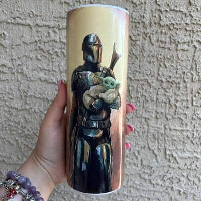 Darth Vader And Baby Yoda Tumbler Darth Vader And Baby Yoda Tumbler