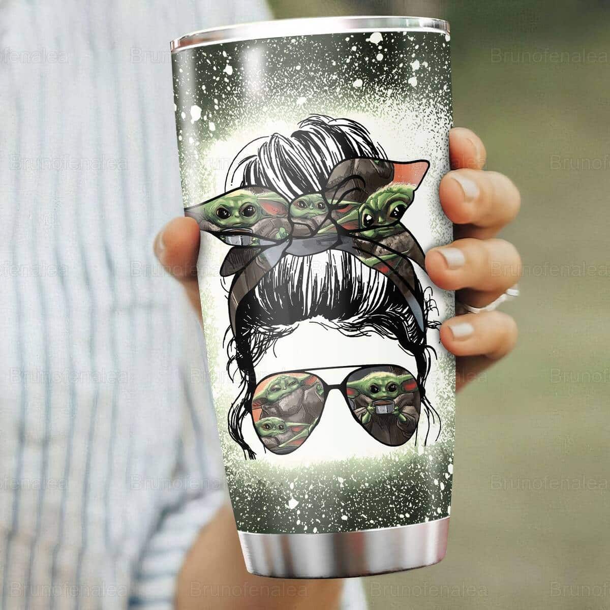 Just A Girl Who Loves Baby Yoda Tumbler