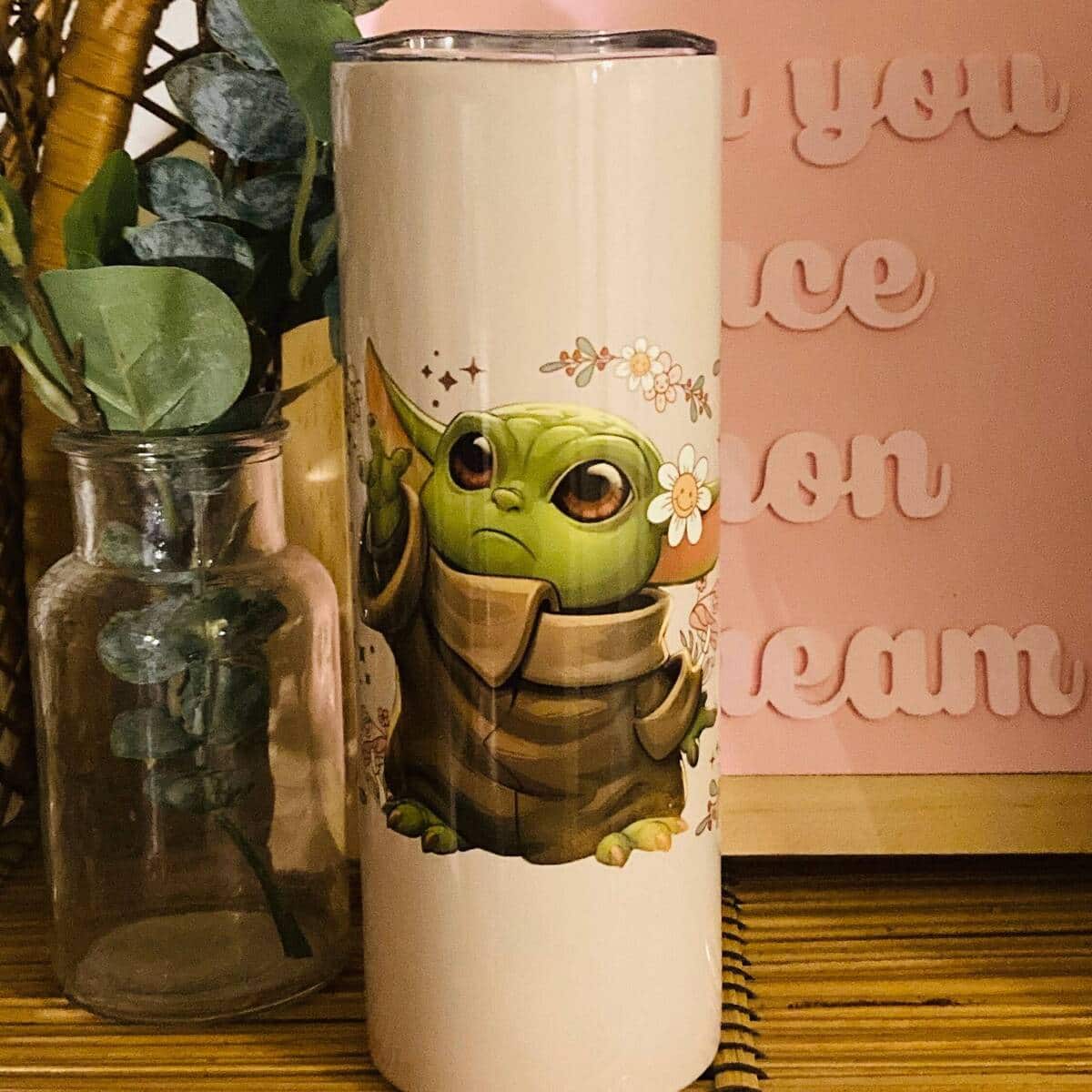 Baby Yoda Star Wars Tumbler Mandalorian Grogu The Child