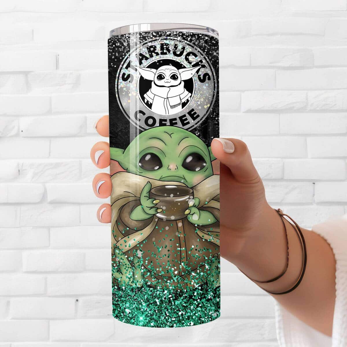 Baby Yoda Star Wars Tumbler Starbucks Coffee