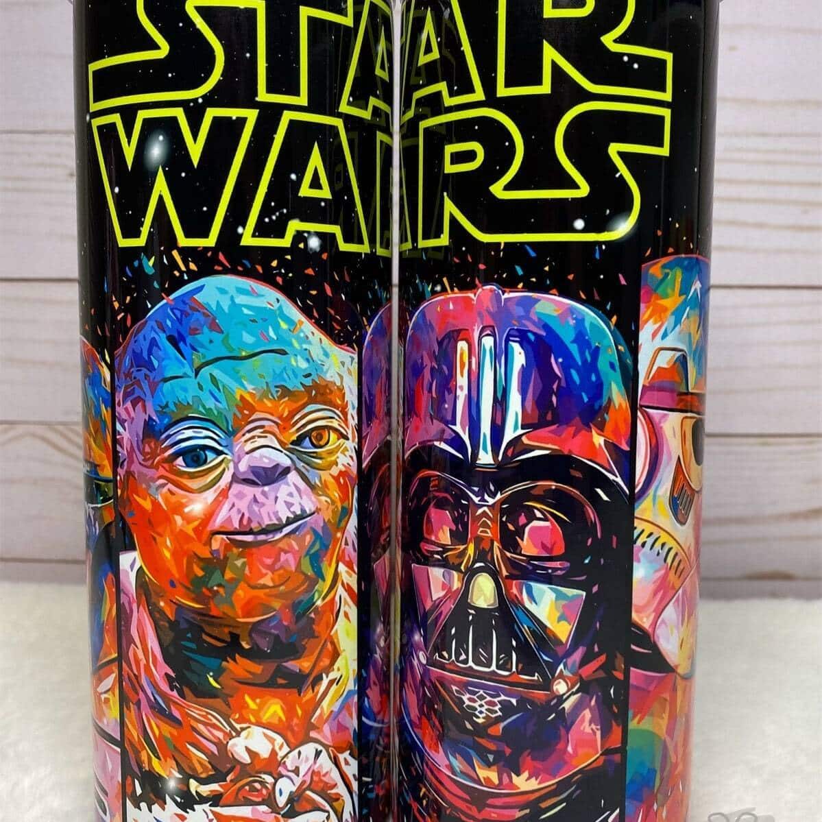 Star Wars Grogu Darth Vader Tumbler Star Wars Grogu Darth Vader Tumbler