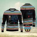 In Case Of Accident My Blood Type Is Michelob Ultra Beer Ugly Christmas Sweater