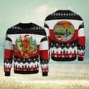 I Hate People Bear Beer Ugly Christmas Sweater