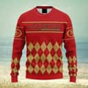 Red NFL San Francisco 49ers Ugly Christmas Sweater Red NFL San Francisco 49ers Ugly Christmas Sweater