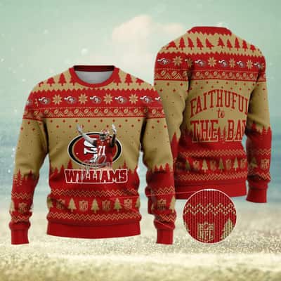 NFL San Francisco Ugly Christmas Sweater Faithful To The Bay