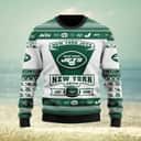 NFL New York Jets Ugly Christmas Sweater Custom Name