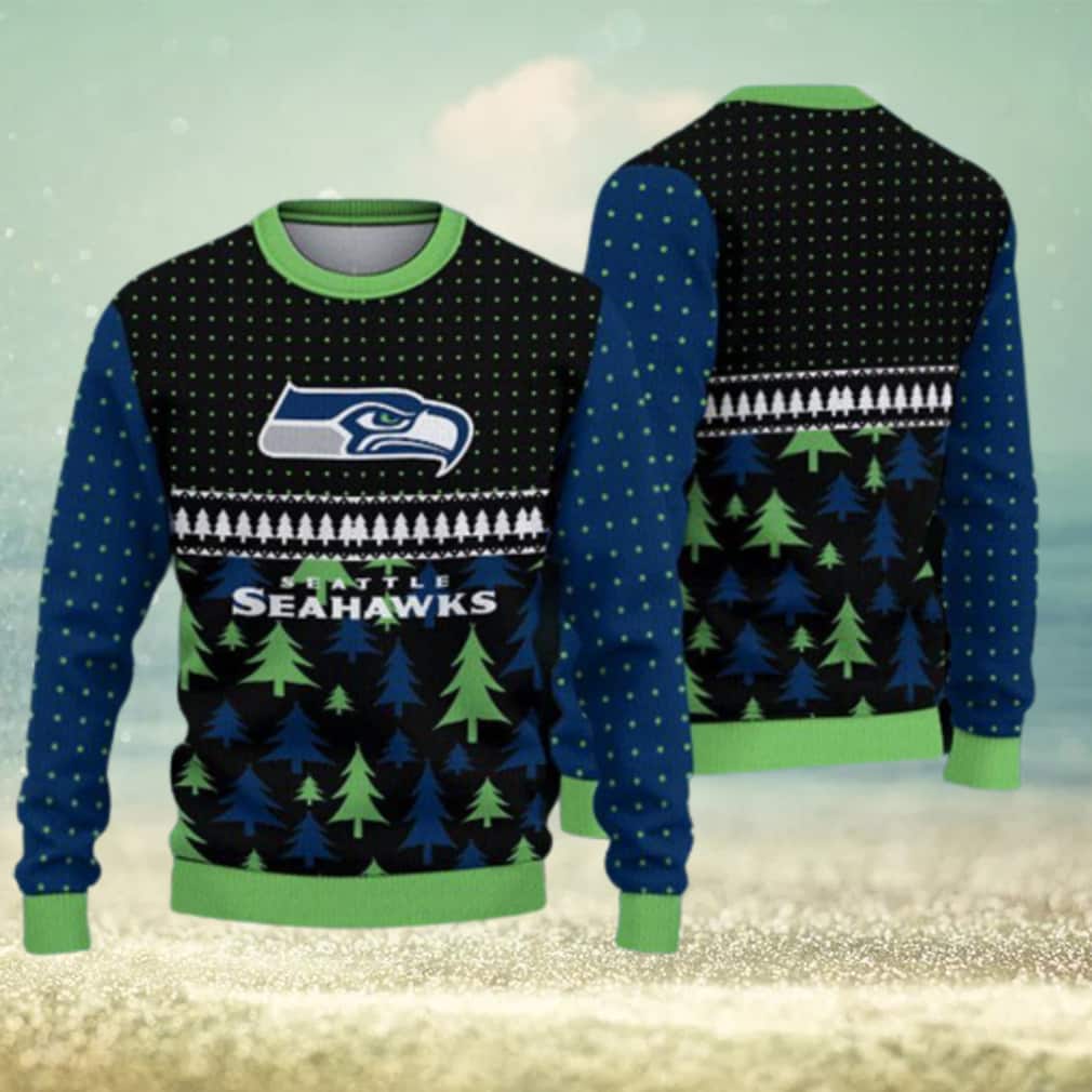 NFL Seattle Seahawks Ugly Christmas Sweater NFL Seattle Seahawks Ugly Christmas Sweater