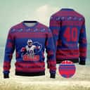 NFL Von Miller Buffalo Bills Ugly Christmas Sweater Custom Name And Number