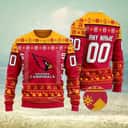 NFL Arizona Cardinals Ugly Christmas Sweater Custom Name Number NFL Arizona Cardinals Ugly Christmas Sweater Custom Name Number