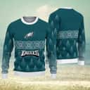 Green White NFL Philadelphia Eagles Ugly Christmas Sweater
