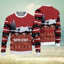 NFL San Francisco 49ers Ugly Christmas Sweater Reindeers Pattern NFL San Francisco 49ers Ugly Christmas Sweater Reindeers Pattern