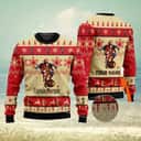 Captain Morgan Ugly Christmas Sweater Custom Name