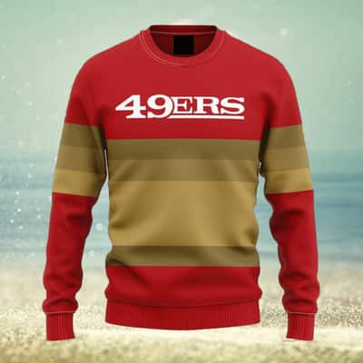 San Francisco 49ers NFL Ugly Christmas Sweater Winter Gift
