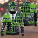 Green Seattle Seahawks NFL Ugly Christmas Sweater Green Seattle Seahawks NFL Ugly Christmas Sweater