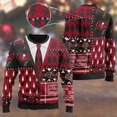 Tampa Bay Buccaneers NFL Ugly Christmas Sweater Winter Gift