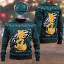 Winnie-the-Pooh Loves NFL Philadelphia Eagles Ugly Christmas Sweater