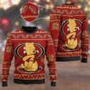 Red Black San Francisco 49ers NFL Ugly Christmas Sweater Cute Winnie-the-Pooh Red Black San Francisco 49ers NFL Ugly Christmas Sweater Cute Winnie-the-Pooh