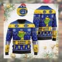Los Angeles Rams NFL Ugly Christmas Sweater Cute Grinch