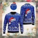 Kentucky Wildcats NCAA Ugly Christmas Sweater Ho Ho Ho Custom Name