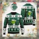 Green Cute Grinch New York Jets NFL Ugly Christmas Sweater