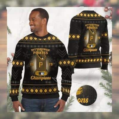 MLB Pittsburgh Pirates Ugly Christmas Sweater World Series Champions