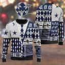 Dallas Cowboys NFL Ugly Christmas Sweater Cardigan Style