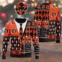NFL Cincinnati Bengals Ugly Christmas Sweater Cardigan Style NFL Cincinnati Bengals Ugly Christmas Sweater Cardigan Style