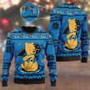 Carolina Panthers NFL Ugly Christmas Sweater Cute Winnie-the-Pooh Carolina Panthers NFL Ugly Christmas Sweater Cute Winnie-the-Pooh