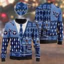 Blue Black Tennessee Titans NFL Ugly Christmas Sweater Cardigan Style Blue Black Tennessee Titans NFL Ugly Christmas Sweater Cardigan Style